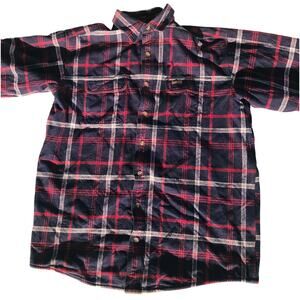 Carhartt Flannel Shirt Jacket Men's SZ XL